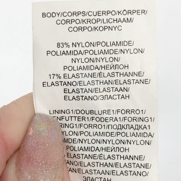 LA BLANCA Island Goddess One Piece Swimsuit 22W Black Multi-Strap Cross-Back - Picture 10 of 11